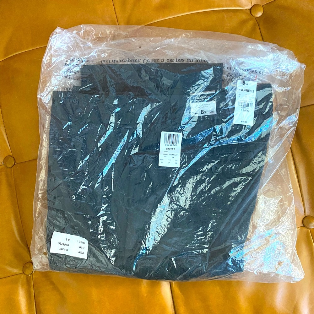 Express Columnist Slim Flare Dress Pants